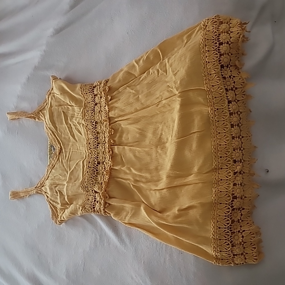 American Rag, Large, Yellow, Sundress